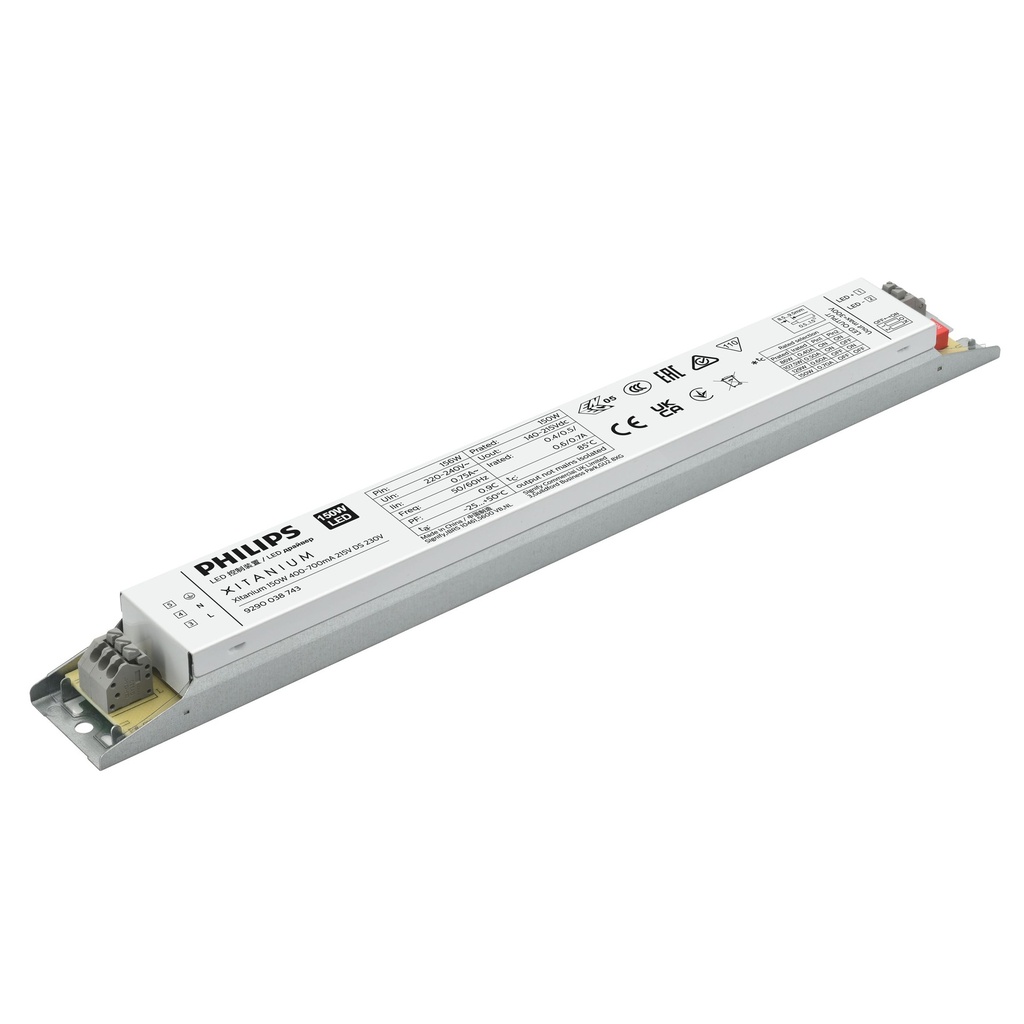 PHILIPS 929003874380, Xitanium LED Driver 150W (400-700mA, 215V, DS, 230V)