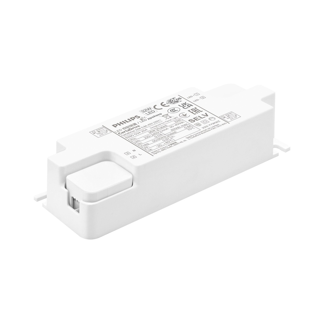 PHILIPS 929003420480, CertaDrive LED Driver 32W (0.8A, 40V, 230V)