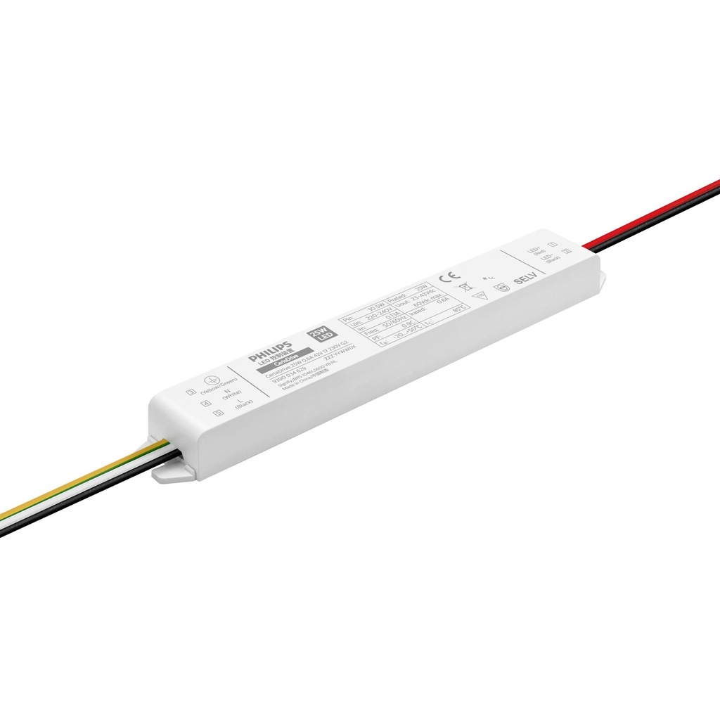 PHILIPS 929003462980, CertaDrive LED Driver 25W (0.6A, 42V, 230V, G2)