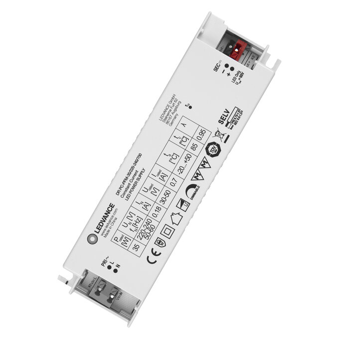 LEDVANCE 4058075239876, LED Driver PC-PFM 35W (700mA, 220-240V)