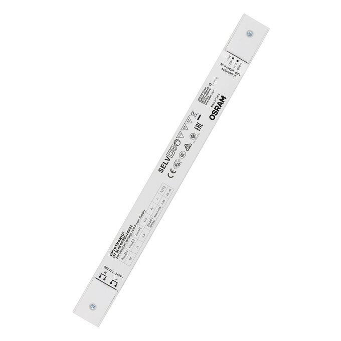 OSRAM 4062172135856, OT Slim LED Driver 60W (24V, 220-240V)