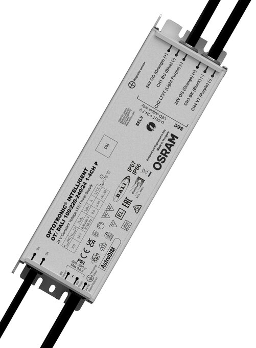 OSRAM 4062172119191, OTi DALI LED Driver 100W (24V, 4CH, 220-240V)