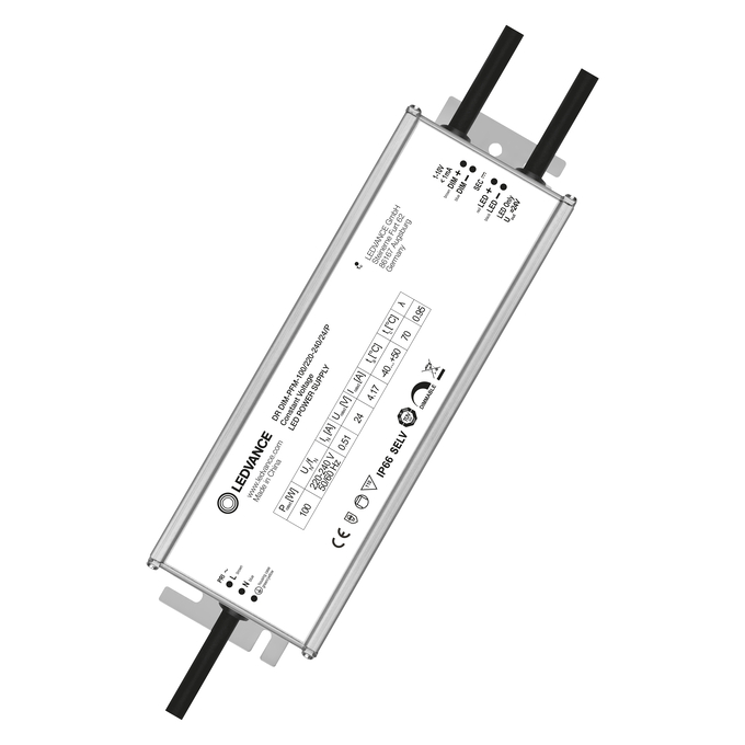 LEDVANCE 4058075240070, LED Driver DIM-PFM 100W (24V, 220-240V)