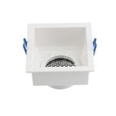 V-TAC 23763, GU10 Holder Square Anti-Glare Aluminum White Honeycomb