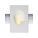 V-TAC 6770, GU10 Gypsum Fitting Round White