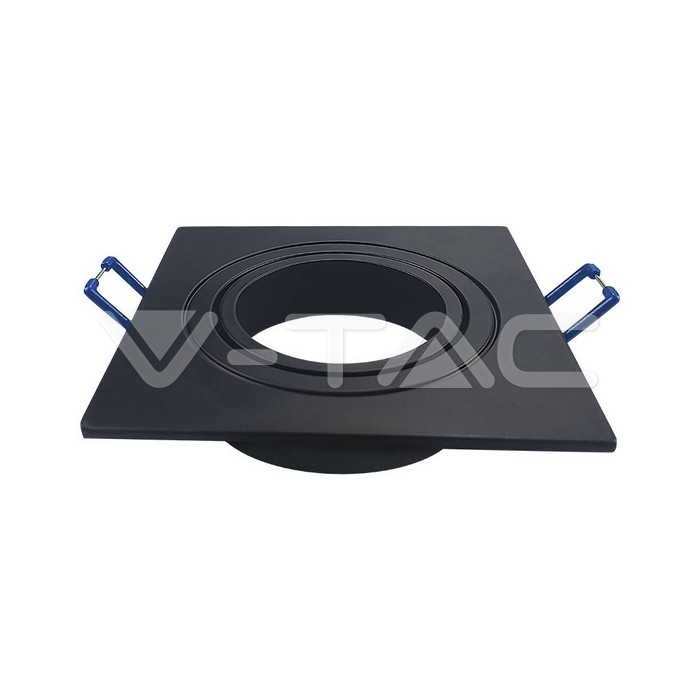 V-TAC 8937, GU10 Holder Square Black