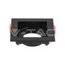 V-TAC 6657, GU10 Holder Square Black