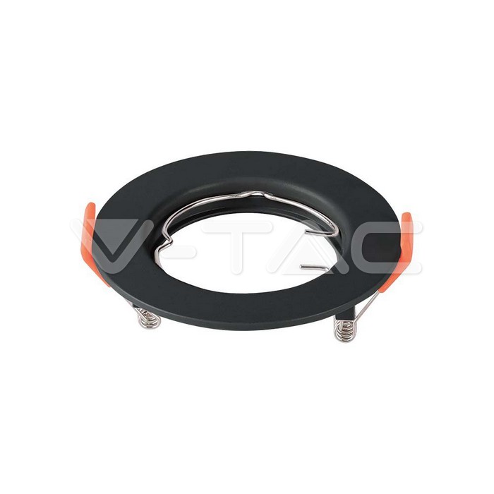 V-TAC 6641, Suport GU10 Rotund Negru