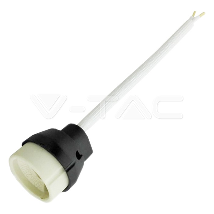 V-TAC 36205, GU10 Socket with PVC Cable (5 pcs/pack)