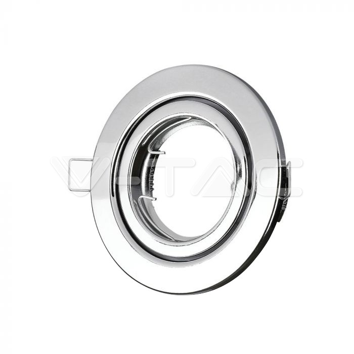 V-TAC 3471, GU10 Housing Round Chrome