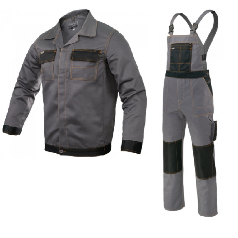 Workwear With Bib Pants, Unisex, GRANDMASTER