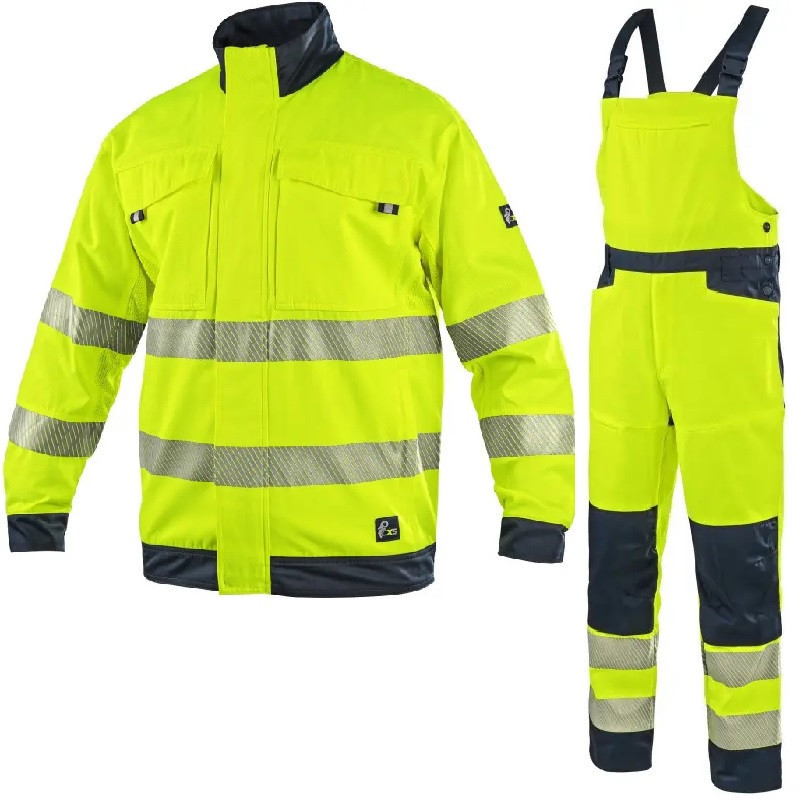 Workwear With Bib Pants, Reflective, Unisex, HALIFAX