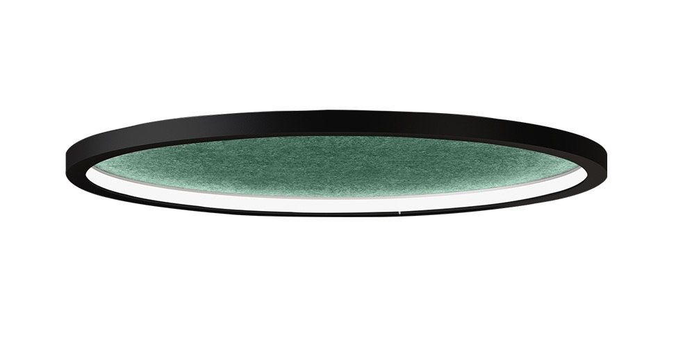 ALMALUX VEM-148020.940.PCO.N.X, BAMBO ACOUSTIC 4000K NEGRU