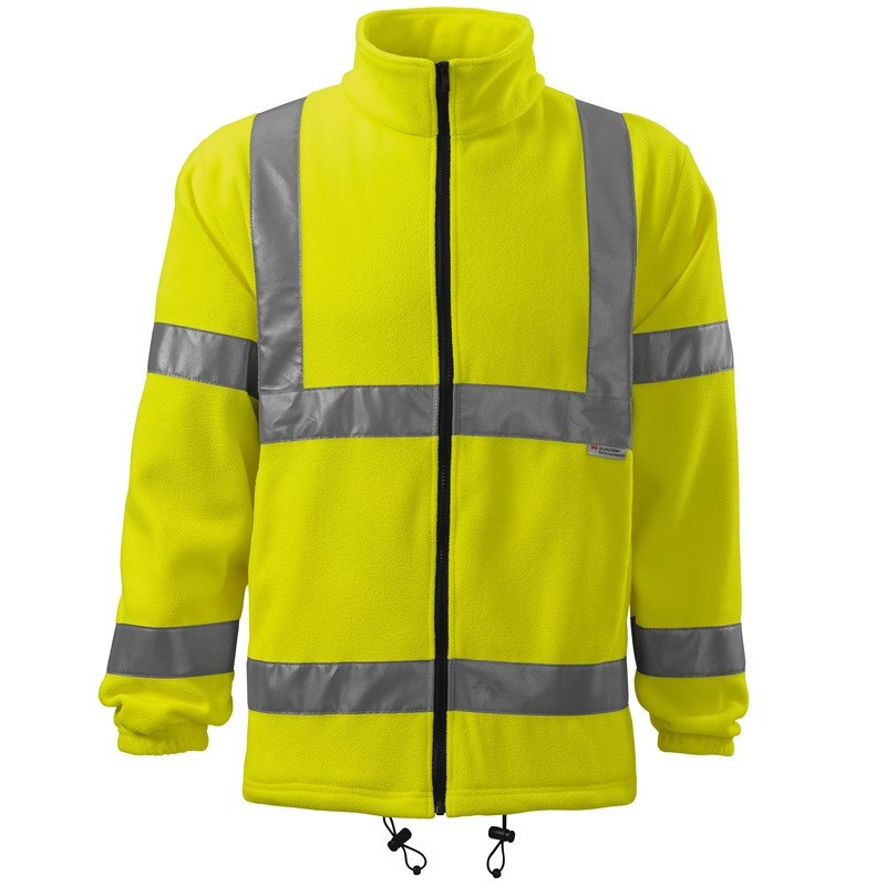 Fleece Work Jacket, Reflective, Unisex, HV FLEECE JACKET