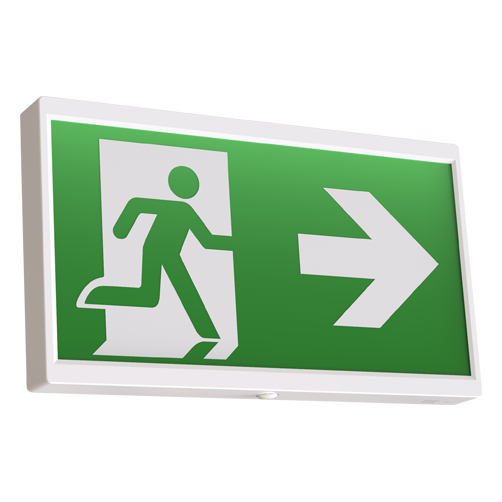 ANSELL LIGHTING AENLED/LI/3M/DA, EndLED Lithium Exit Sign Maintained / Non-Maintained DALI White
