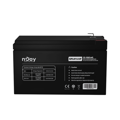 [PTG268.00050] NJOY, GPL07122F 25,5W Battery