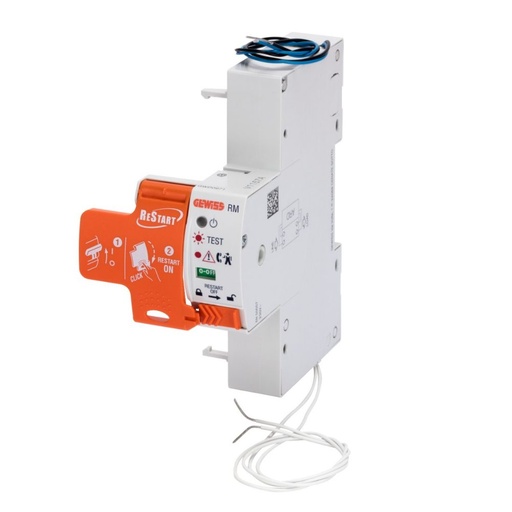 [PTG014.00030] GEWISS GWD0991, Siguranță automată RM,A se cupla cu mdc, 2 poli, 1p+n/2p idn=0,03A 230V , 1 modul en 50022