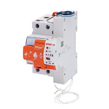 [PTG014.00034] GEWISS GWD4227R, Siguranță automată RM, 2 poli, Cuplat cu mdc, 16A 4500a curbă tip A c idn=0,03A 230V , 3 module en 50022