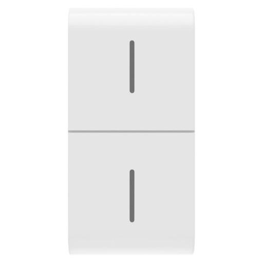 [PTG264.00860] GEWISS GW10819, Buton înlocuibil pentru buton eco connected, 1 modul, Alb lucios, Chorusmart