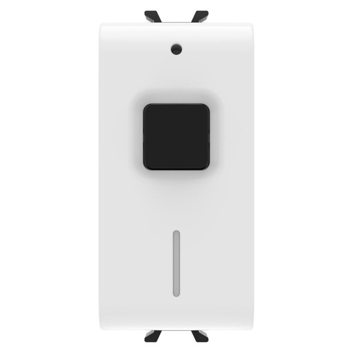 [PTG264.00862] GEWISS GW10826, Dispozitiv de acționare comutator conectat cu măsurare energie, 100-240 v c.a. 50/60  Hz, No 16A (ac1)  240  v c.a., 1 modulo, Alb lucios, Chorusmart