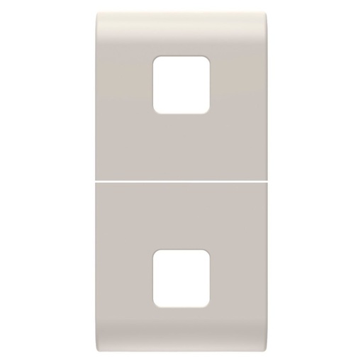 [PTG264.00879] GEWISS GW13553S, Buton înlocuibil pentru comenzi axiale, A se completa cu 2 lentile, 1 modul, Satin natural bej, Chorusmart