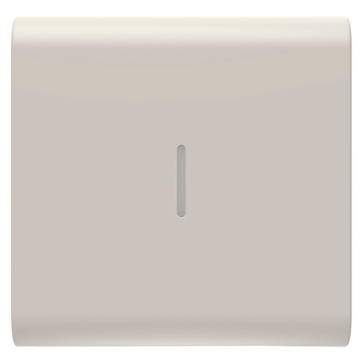 [PTG264.00882] GEWISS GW13556S, Buton înlocuibil pentru comenzi axiale, Cu difuzor, 2 module, Satin bej natural, Chorusmart
