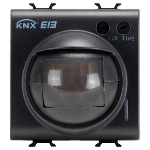 [PTG264.00947] GEWISS GW12786, Detector de mișcare ir cu senzor crepuscular, KNX, 2 module, Negru, Chorusmart