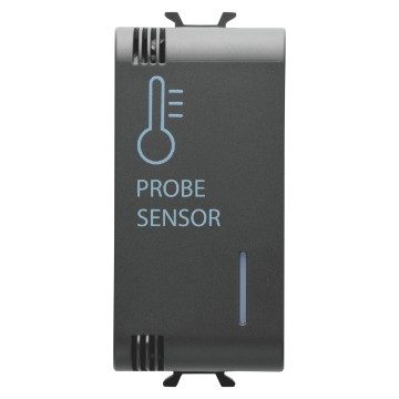 [PTG264.00953] GEWISS GW12900, Senzor sondă de temperatură ntc 10k, 1 modul, Negru, Chorusmart
