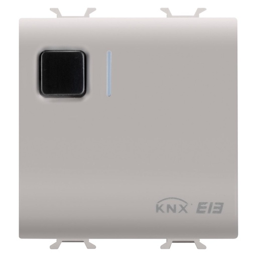 [PTG264.00968] GEWISS GW13796, Dispozitiv de acționare comutator, 1 canal, 16A, KNX, 2 module, Bej natural, Chorusmart