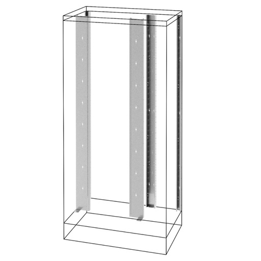 [PTG016.00038] GEWISS GWD3174, Rear Uprights and Rear Functional Frames, Side Compartment, QDX 1600H, 1800mm