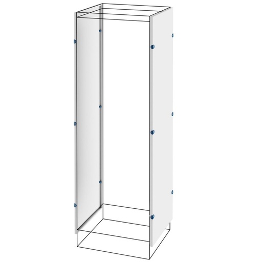 [PTG016.00040] GEWISS GWD3182, Pair of Side Panels, Floor-mounting Distribution Boards, QDX 1600H, 1800x600mm