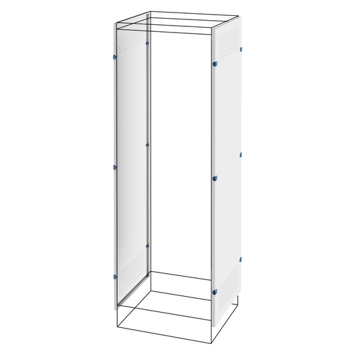 [PTG016.00043] GEWISS GWD3221, Pair of Aerated Side Panels, Floor-mounting Cabinet, QDX 1600H, 1800x600mm