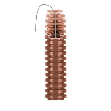 [PTG034.00102] GEWISS DX15720R, Medium Pliable Conduit FK15, Ø 20mm, with Cable Puller, Brown
