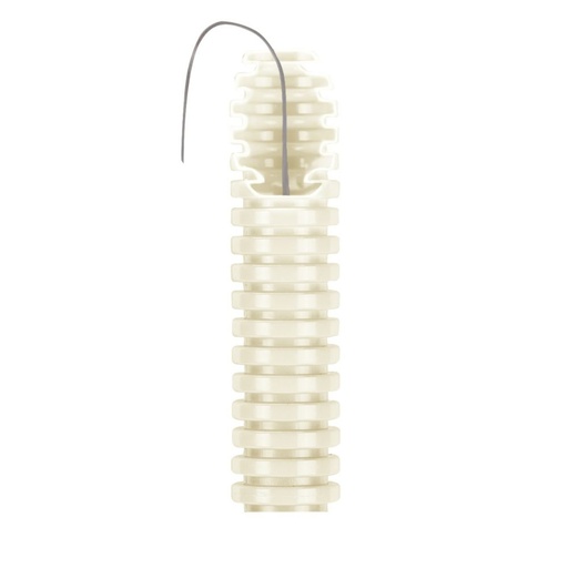 [PTG034.00132] GEWISS DX16332R, Medium Pliable Conduit FK15, Ø 32mm, with Cable Puller, Natural White