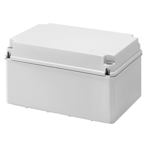 [PTG018.00033] GEWISS GW44119, Junction Box with High Capacity Bottom and Plain Screwed Lid, IP56, Internal Dimensions 300x220x170, Smooth Walls, Grey Ral 7035