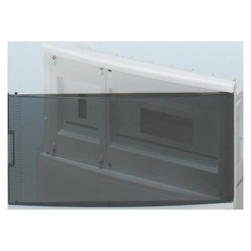 [PTG010.00199] GEWISS GW40337, Tablou de distribuție întrerupător de limitare a puterii icp, Montare la nivel standard spaniol, Sealabil, 4+12m, Cu ușă transparentă fumurie-IP40