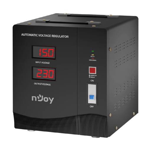[PTG036.00001] AVR NJOY Alvis 5000 Single Phase, With relays (microprocessor based), 5000 VA / 3000 W