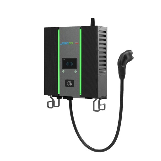 [PTG037.00112] EV CHARGING STATION, GEWISS GWJ9011W WALLBOX I-FAST , MOUNTING , TYPE CCS2 , CABLE 4m , 30 kW , Wifi+ETHERNET+4G , IP55