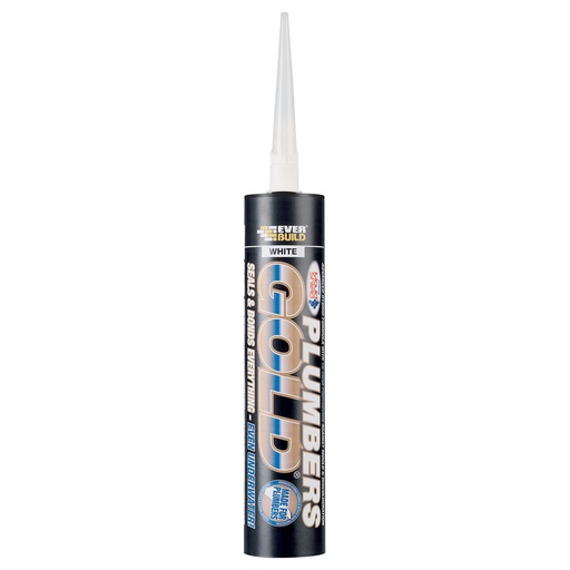[PTG254.00184] EVERBUILD PLUMBERS GOLD, Plumbing Adhesive & Sealant Multi-Purpose, Interior, 290 mL
