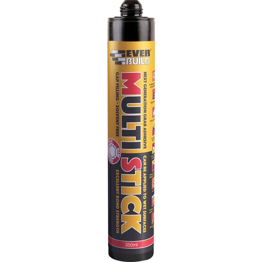 [PTG254.00380] EVERBUILD MULTI STICK, High Strength Hybrid Grab Adhesive, Interior & Exterior, White, 350 mL