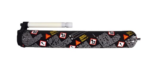 [PTG254.00438] Sikaflex-668 PowerCure, Accelerated High-Performance Rail Glazing Adhesive, Exterior, Black, 600 mL