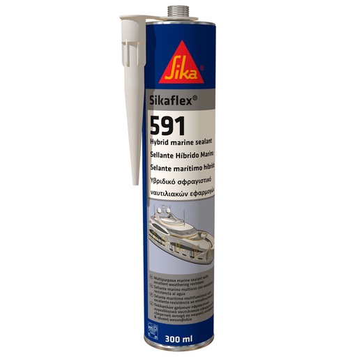 [PTG254.00453] Sikaflex-591, Marine Grade Multifunctional Sealant, Interior & Exterior