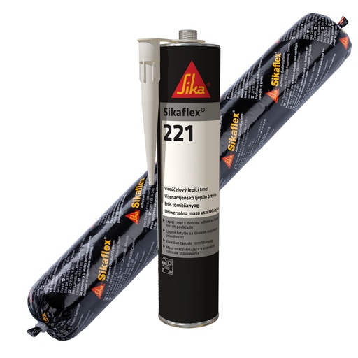 [PTG254.00479] Sikaflex-221, Multi-Purpose Adhesive Sealant Wide Adhesion, Interior