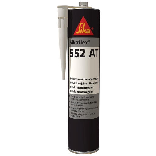 [PTG254.00541] Sikaflex-552 AT, Elastic STP Adhesive for Vehicle Assembly, Interior & Exterior