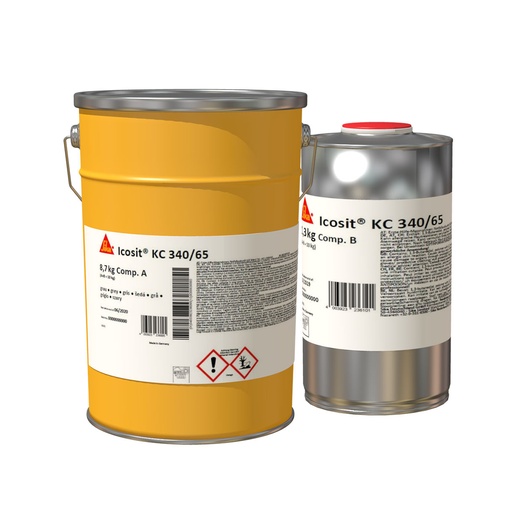 [PTG040.00007] Sika Icosit KC 340/65, Polyurethane grout for embedded tracks heavy load, Exterior, Grey