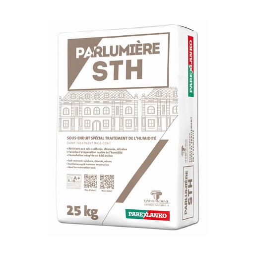 [PTG261.00036] Parex PARLUMIERE STH,  Mortar, Interior & Exterior, 25 kg