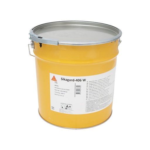 [PTG261.00043] Sikagard-406 W, Acrylic Surface Coating with Film Preservative, Interior & Exterior