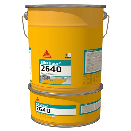 [PTG259.00102] Sikafloor-2640, Fast Curing, Textured Epoxy Coating and Floor Seal, Interior, 30 Kg