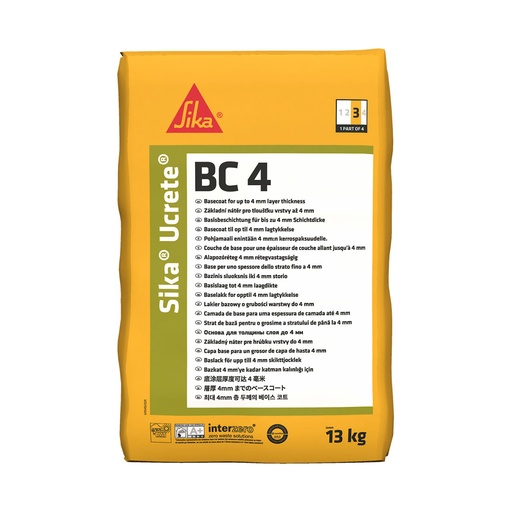 [PTG260.00017] Sika Ucrete BC 4, Basecoat for 4 Mm Ucrete Systems, Interior