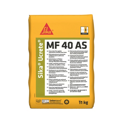 [PTG260.00099] Sika Ucrete MF 40 AS, Smooth Antistatic Polyurethane Screed, Interior